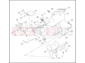 Harley-Davidson 2003 TOURING ROAD GLIDE  - FLTR INNER FAIRING - FLTR MODELS