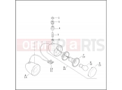 Harley-Davidson 2003 VRSC VRSCA V-ROD  - VRSCA FRONT TURN SIGNALS
