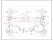 Harley-Davidson 2003 VRSC VRSCA V-ROD 98  - VRSCA 98 HANDLEBAR SWITCHES