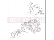 Harley-Davidson 2003 VRSC VRSCA V-ROD 98  - VRSCA 98 WATER PUMP & THERMOSTAT