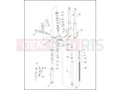 HARLEY-DAVIDSON DYNA SUPER GLIDE  - FXD FRONT FORK - FXDWG