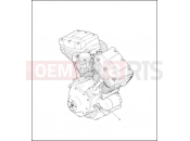 Harley-Davidson 2002 TOURING ELECTRA GLIDE STANDARD  - FLHT COMPLETE ENGINE - TWIN CAM 88â¢