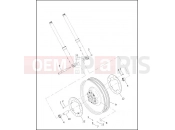 Harley-Davidson 2002 VRSC VRSCA V-ROD  - VRSCA FRONT WHEEL