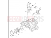 Harley-Davidson 2002 VRSC VRSCA V-ROD  - VRSCA WATER PUMP & THERMOSTAT