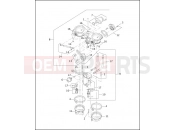 Harley-Davidson 2002 VRSC VRSCA V-ROD 98  - VRSCA 98 THROTTLE BODY