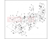 HARLEY-DAVIDSON DYNA SUPER GLIDE  - FXD EXHAUST SYSTEM