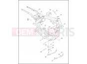 HARLEY-DAVIDSON DYNA SUPER GLIDE  - FXD FRAME & JIFFY STAND