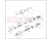 Harley-Davidson 2001 DYNA DYNA WIDE GLIDE  - FXDWG TRANSMISSION GEARS