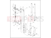 Harley-Davidson 2001 POLICE DYNA DEFENDER  - FXDP FRONT FORK