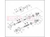 Harley-Davidson 2001 TOURING ELECTRA GLIDE STANDARD  - FLHT TRANSMISSION GEARS