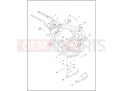 Harley-Davidson 2000 DYNA DYNA LOW RIDER  - FXDL FRAME & JIFFY STAND