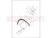 Harley-Davidson 2000 SOFTAIL SOFTAIL STANDARD  - FXST FRONT FENDER - FLSTS