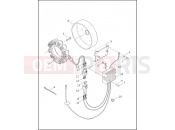 Harley-Davidson 2000 SOFTAIL NIGHT TRAIN  - FXSTB ALTERNATOR & REGULATOR
