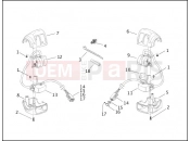 Harley-Davidson 2000 SOFTAIL NIGHT TRAIN  - FXSTB HANDLEBAR SWITCHES