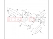 Harley-Davidson 2000 SOFTAIL SPRINGER SOFTAIL  - FXSTS EXHAUST SYSTEM - FXST, FLSTC, FXSTS & FXSTB