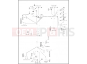 Harley-Davidson 2000 TOURING ELECTRA GLIDE CLASSIC  - FLHTC WIRING HARNESS, INTERCONNECT - FLHT & FLTR