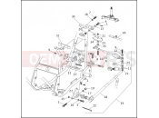 Harley-Davidson 2000 TOURING ULTRA CLASSIC  - FLHTCUI SIDECAR CONNECTION KIT