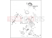 INSTRUMENTS - FXDWG - Harley-Davidson DYNA SUPER GLIDE CONVERTIBLE - FXDS CONV 1999
