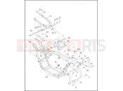 Harley-Davidson 1999 SIDECAR FLHTCUI SIDECAR  - SIDECAR FOR FLHTCUI FRAME, REAR FORK & JIFFY STAND