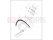 Harley-Davidson 1999 SOFTAIL FAT BOY  - FLSTF FRONT FENDER - FLSTS