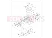 Harley-Davidson 1999 TOURING ELECTRA GLIDE STANDARD  - FLHT TRANSMISSION BEARINGS & COVERS