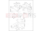 Harley-Davidson 1999 TOURING ELECTRA GLIDE STANDARD  - FLHT WIRING HARNESS, INTERCONNECT - FLHT & FLTR