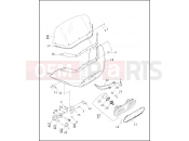 Harley-Davidson 1999 TOURING ELECTRA GLIDE CLASSIC  - FLHTC WINDSHIELD, FAIRING & HEADLAMPS - FLTR