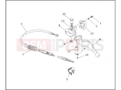 HARLEY-DAVIDSON DYNA SUPER GLIDE  - FXD CLUTCH CONTROL