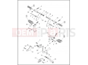 HARLEY-DAVIDSON DYNA SUPER GLIDE  - FXD FOOTRESTS