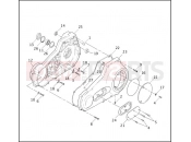 HARLEY-DAVIDSON DYNA SUPER GLIDE  - FXD PRIMARY HOUSING