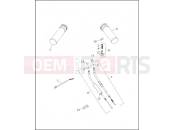 HARLEY-DAVIDSON DYNA SUPER GLIDE  - FXD THROTTLE CONTROL