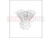 Harley-Davidson 1998 DYNA DYNA SUPER GLIDE CONVERTIBLE  - FXDS CONV ENGINE