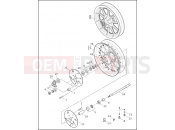 Harley-Davidson 1998 SIDECAR FLHT SIDECAR  - SIDECAR FOR FLHT FRONT WHEEL