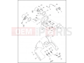 Harley-Davidson 1998 SIDECAR FLHT SIDECAR  - SIDECAR FOR FLHT SPEEDOMETER & TACHOMETER - FLTR MODELS