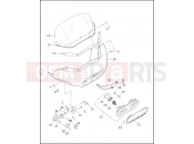 Harley-Davidson 1998 SIDECAR FLHT SIDECAR  - SIDECAR FOR FLHT WINDSHIELD, FAIRING & HEADLAMPS - FLTR