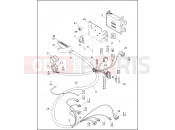 Harley-Davidson 1998 SIDECAR FLHTCU/I SIDECAR  - SIDECAR FOR FLHTCU/I WIRING HARNESS & CONTROL MODULE - FUEL INJECTED MODELS