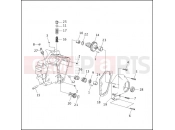 Harley-Davidson 1998 SOFTAIL SPRINGER SOFTAIL  - FXSTS CRANKCASE - GEAR SIDE