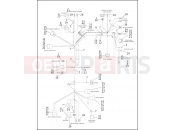 Harley-Davidson 1998 TOURING ELECTRA GLIDE CLASSIC  - FLHTC WIRING HARNESS, INTERCONNECT - FLHT & FLTR