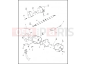 Harley-Davidson 1997 DYNA DYNA SUPER GLIDE CONVERTIBLE  - FXDS CONV TAIL LAMP & REAR TURN SIGNALS