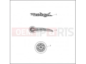 Harley-Davidson 1997 SIDECAR FLHTC/I SIDECAR  - SIDECAR FOR FLHTC/I FUEL TANK TRIM