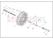 Harley-Davidson 1997 SIDECAR FLHTC/I SIDECAR  - SIDECAR FOR FLHTC/I SIDECAR WHEEL