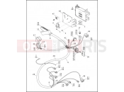 Harley-Davidson 1997 SIDECAR FLHTC/I SIDECAR  - SIDECAR FOR FLHTC/I WIRING HARNESS & CONTROL MODULE - FUEL INJECTED