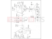 Harley-Davidson 1997 SIDECAR FLHTC/I SIDECAR  - SIDECAR FOR FLHTC/I WIRING HARNESS, INTERCONNECT - FLHT (2 OF 2)