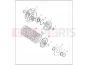 CLUTCH - Harley-Davidson FLHTCU/I SIDECAR - SIDECAR FOR FLHTCU/I 1997