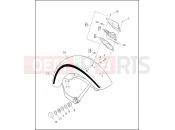 Harley-Davidson 1997 SOFTAIL HERITAGE SOFTAIL CLASSIC  - FLSTC FRONT FENDER - FLSTS