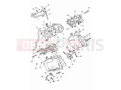 TRIUMPH Tiger 1200 GT Explorer Chassis cooling system
