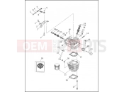 Harley-Davidson 1995 DYNA DYNA WIDE GLIDE  - FXDWG CYLINDERS, VALVES & HEADS - VÂ²â¢ EVOLUTION