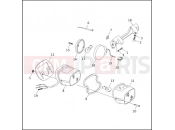Harley-Davidson 1995 SIDECAR FLHTC SIDECAR  - SIDECAR FOR FLHTC TAIL LAMP & REAR TURN SIGNALS