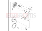 Harley-Davidson 1995 SOFTAIL FAT BOY  - FLSTF FRONT WHEEL (1 OF 2)