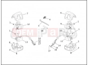 HARLEY-DAVIDSON SPRINGER SOFTAIL  - FXSTSB HANDLEBAR SWITCHES - 1996
